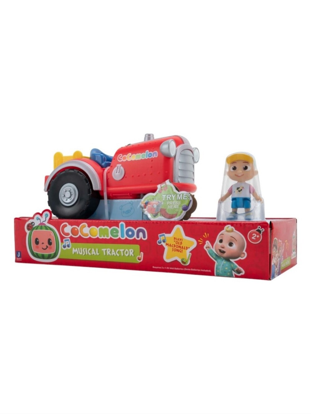 NEW CoComelon Official Musical Tractor Exclusive 3" Farm JJ Figurine Farm Noises